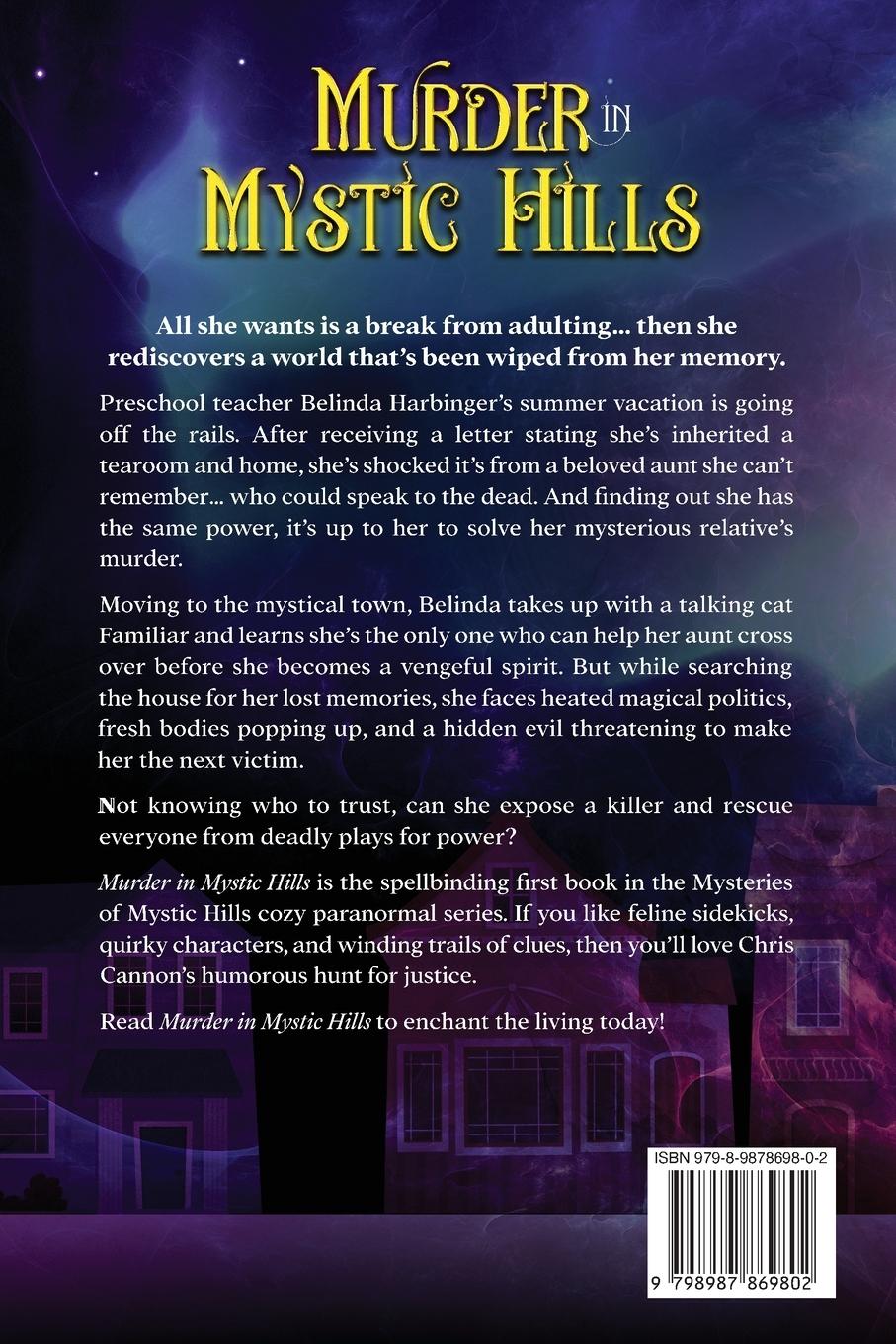 Rückseitencover Murder In Mystic Hills