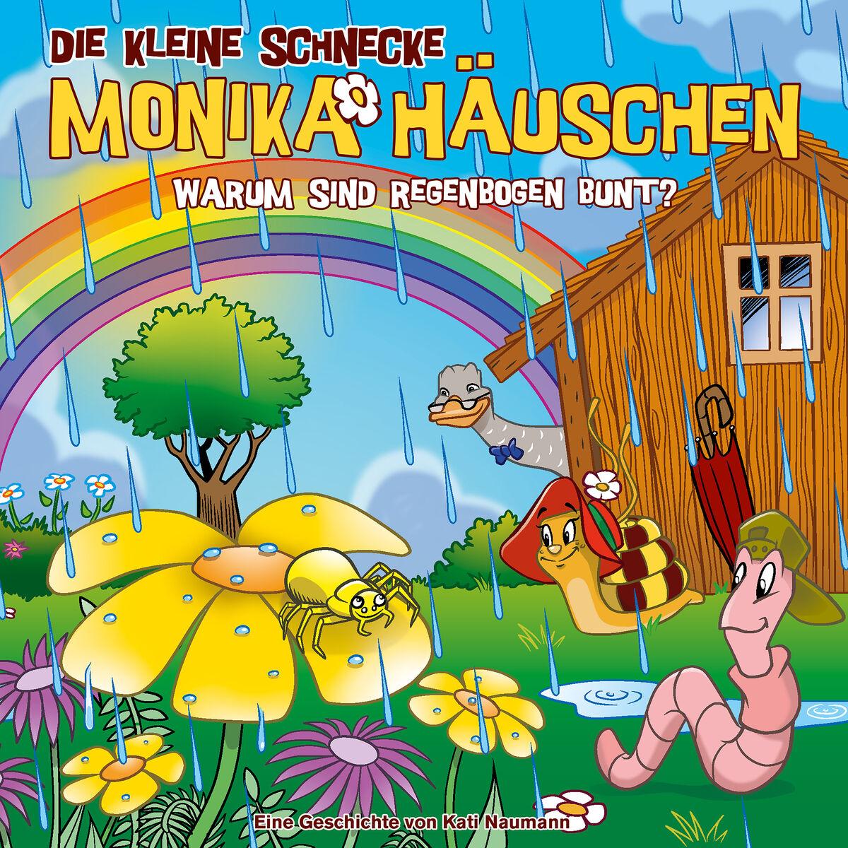 Vorderes Coverbild Die kleine Schnecke Monika Häuschen - CD / 69: Warum sind Regenbogen bunt?