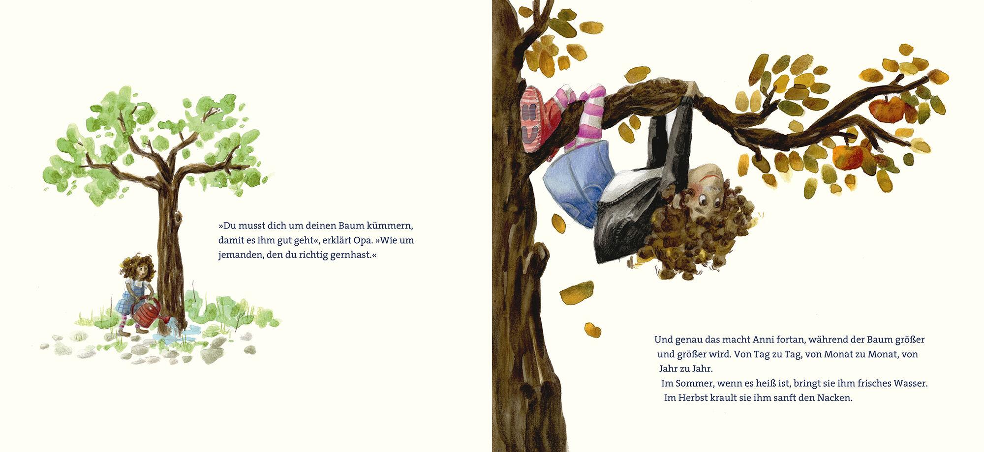 Beispielinhalt (Bild) Anni, Opa und die Riesenportion Rupf