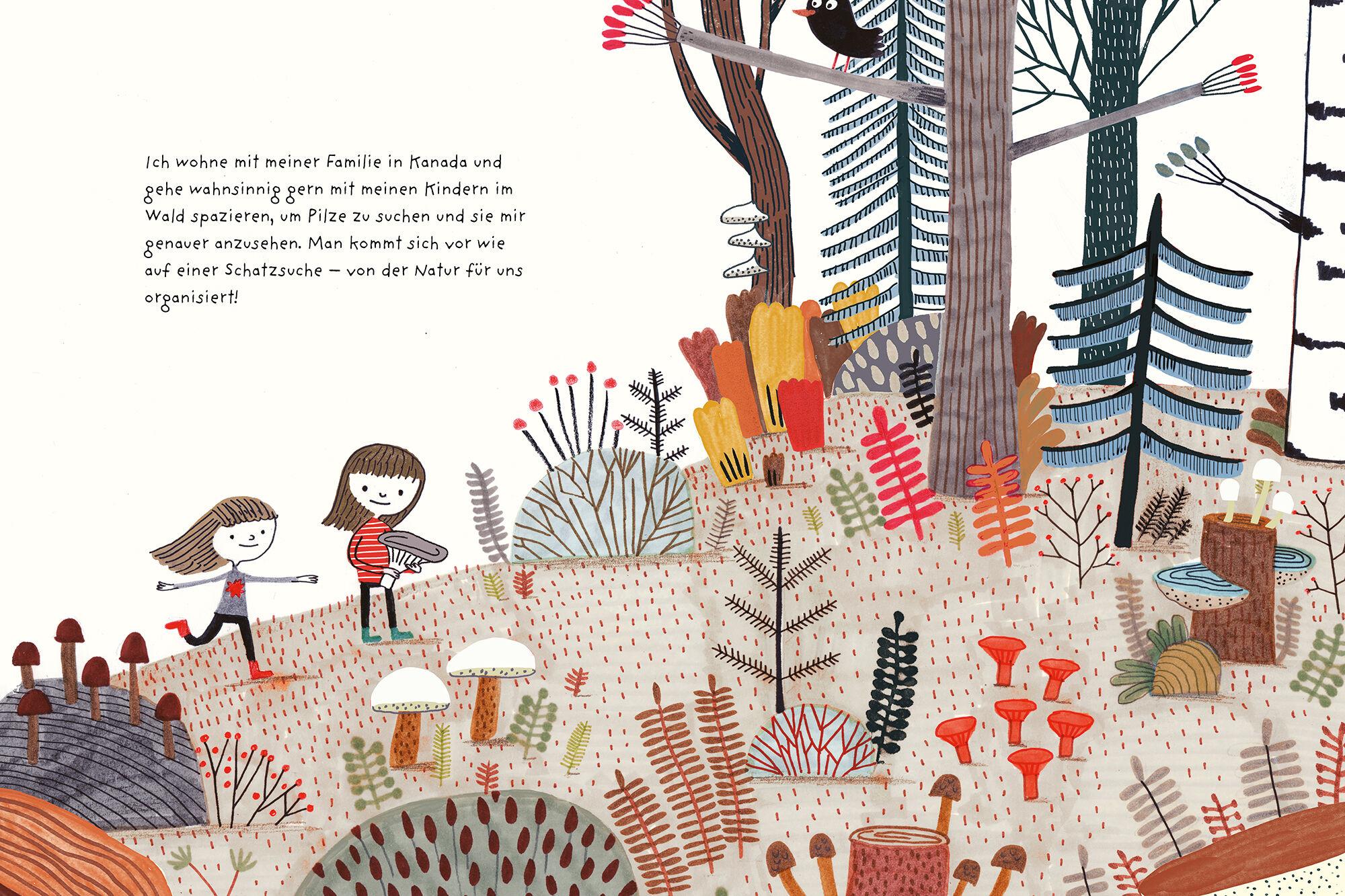 Beispielinhalt (Bild) Pilzparade