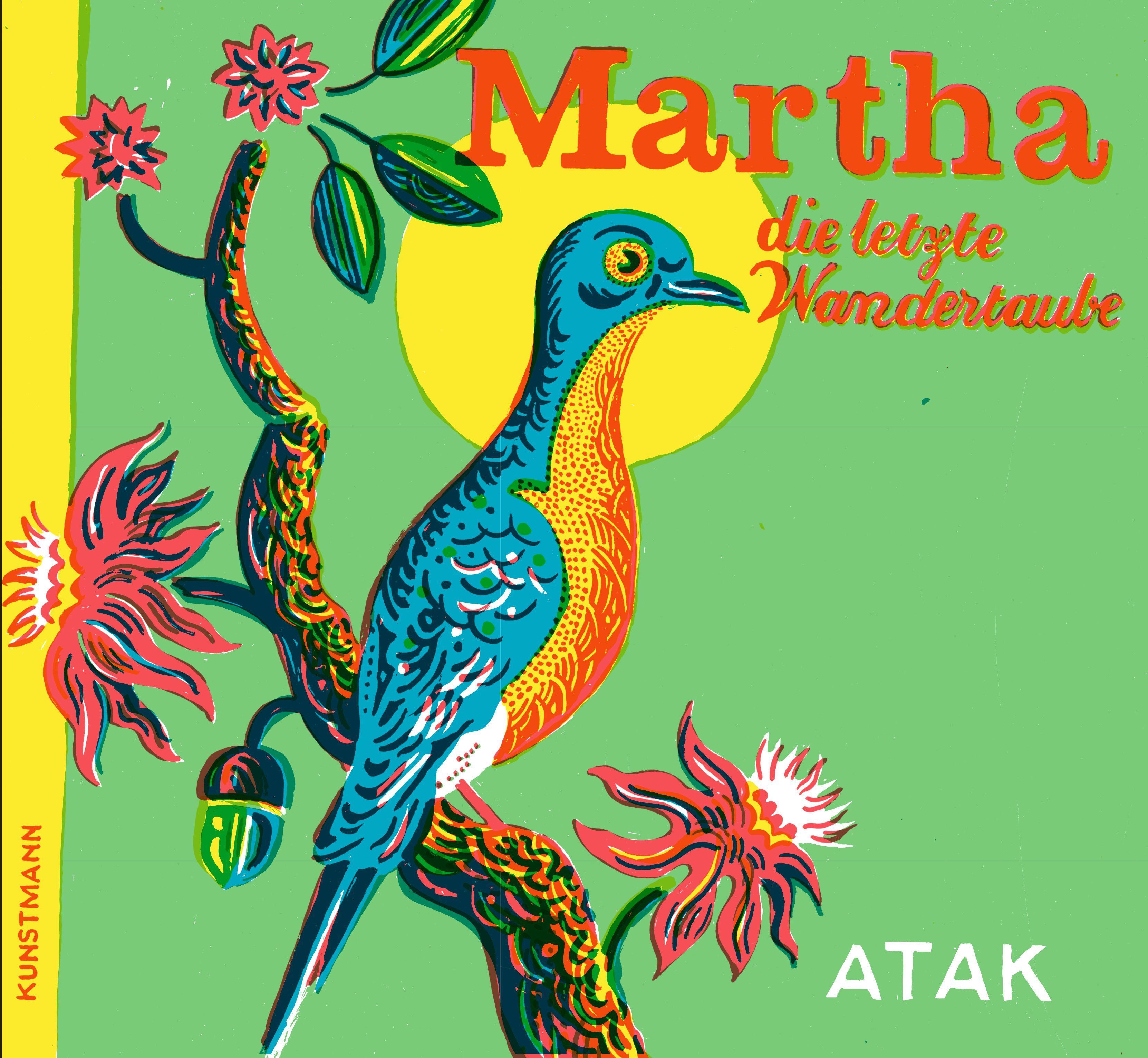 Vorderes Coverbild Martha, die letzte Wandertaube