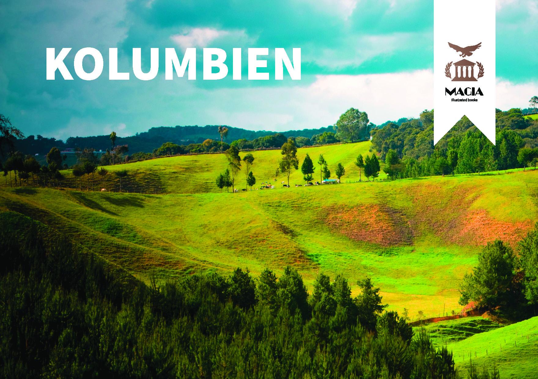 Vorderes Coverbild Bildband Kolumbien