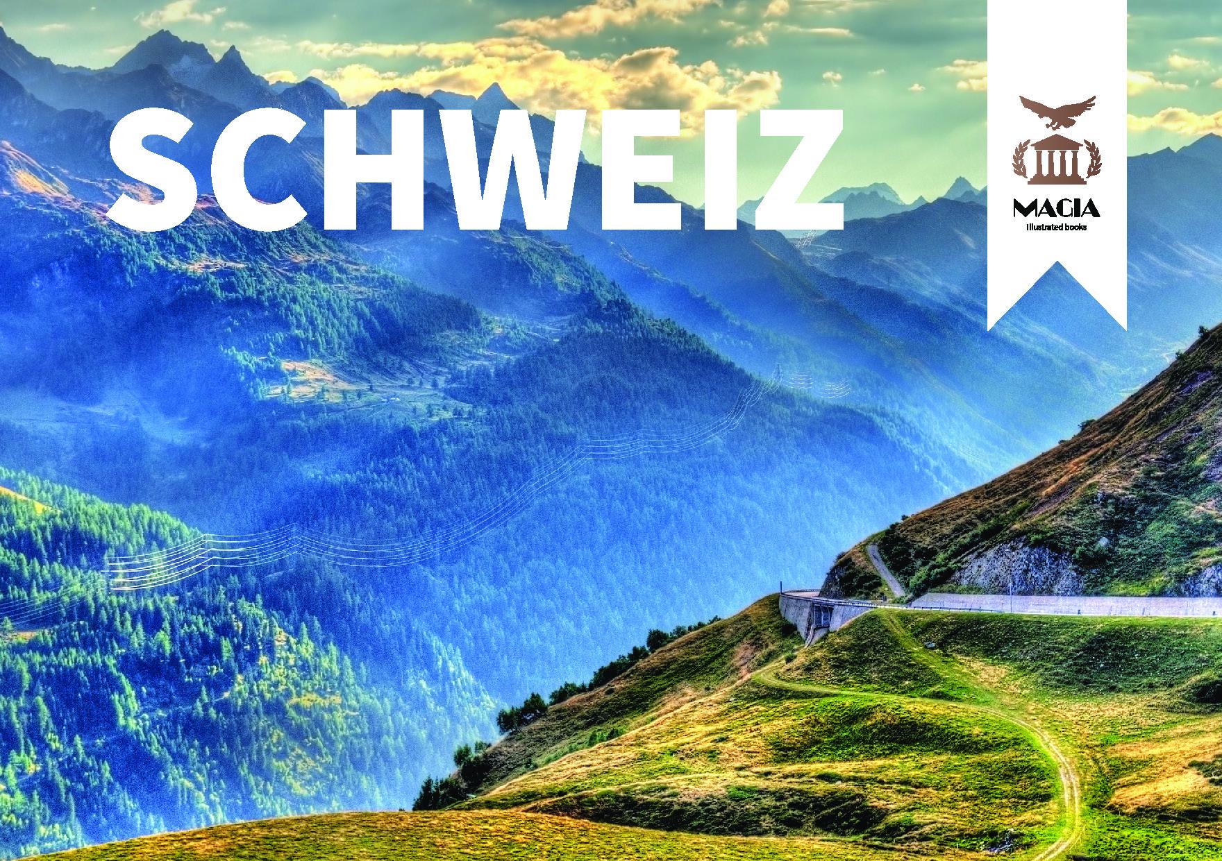 Vorderes Coverbild Bildband Schweiz