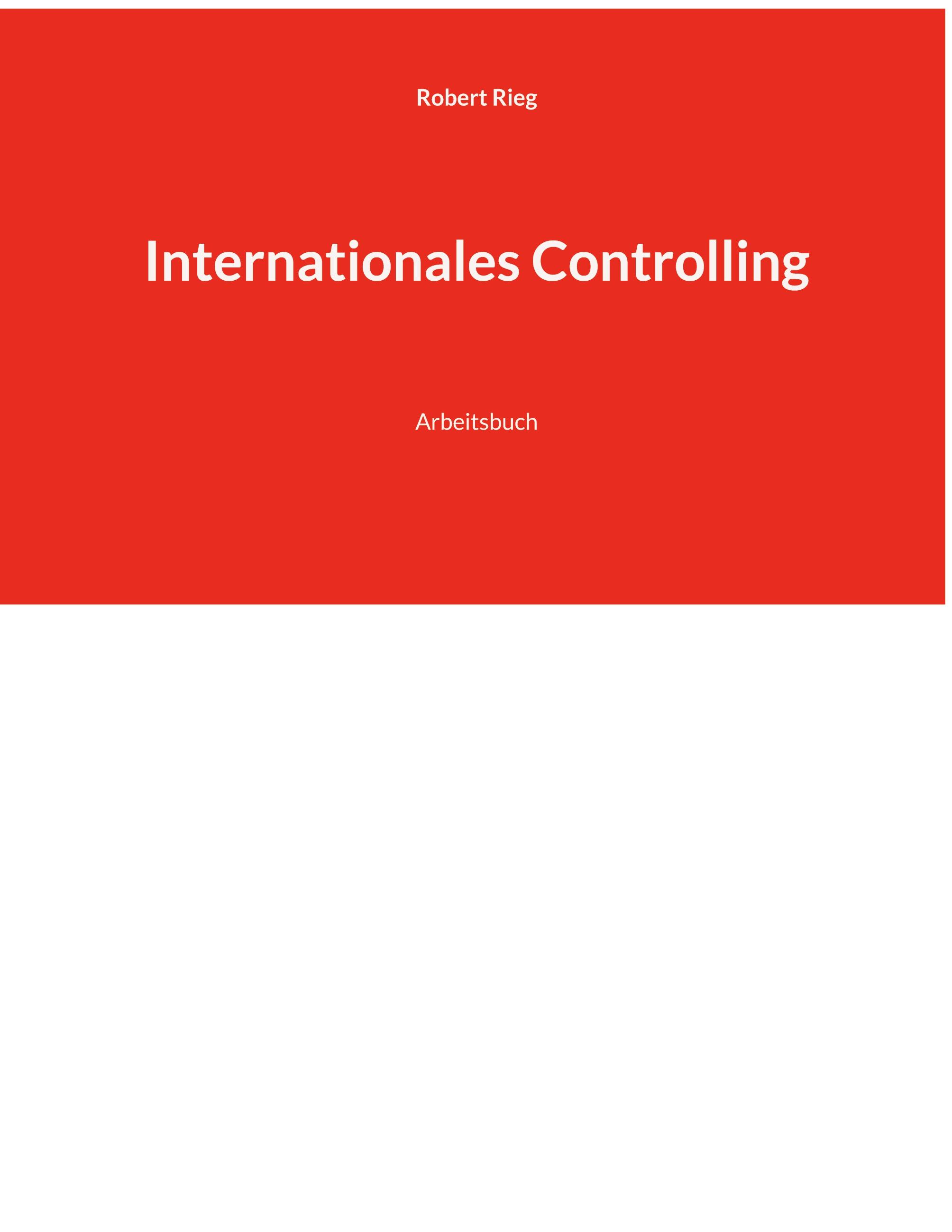 Vorderes Coverbild Internationales Controlling