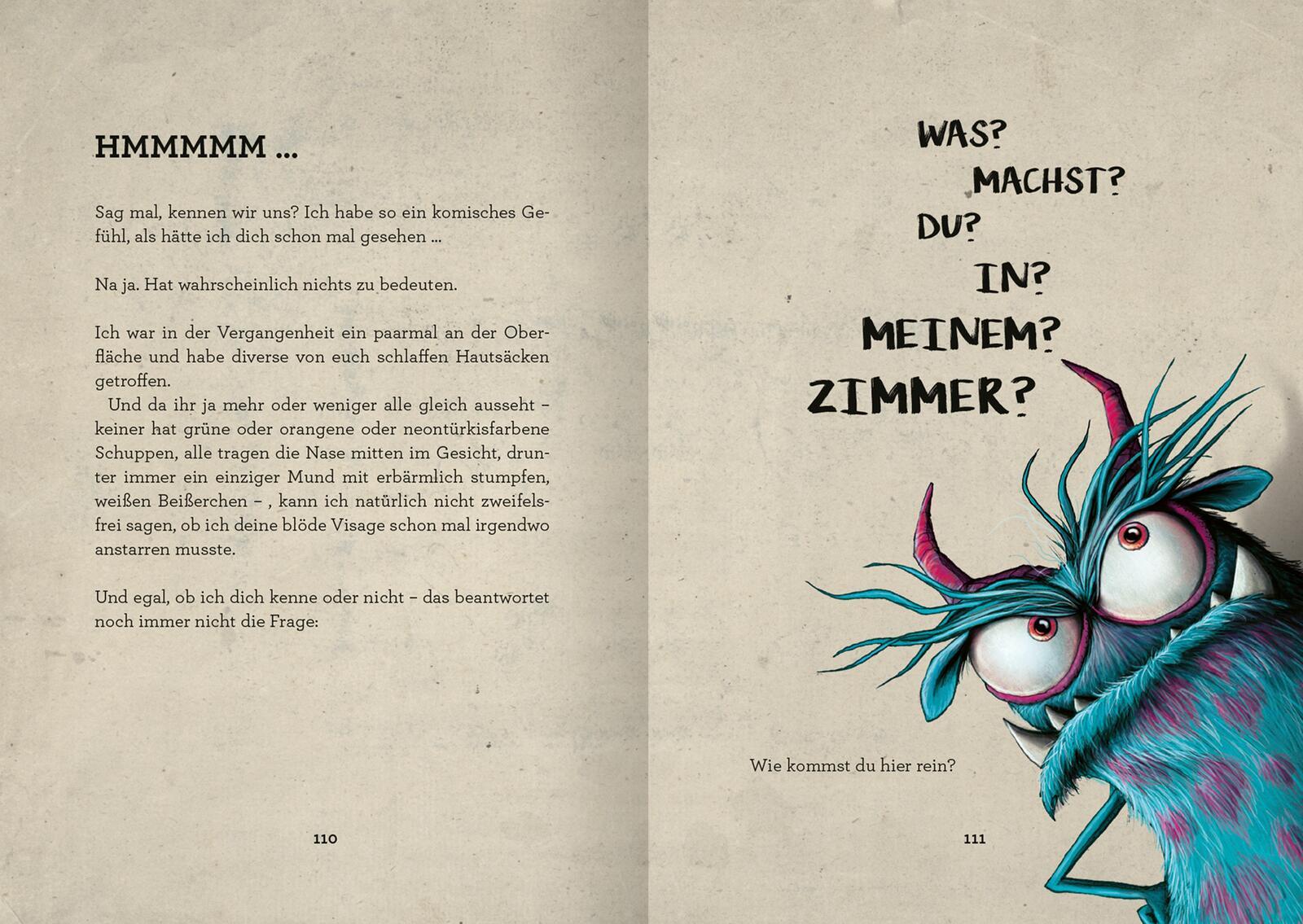 Beispielinhalt (Bild) Das Buch mit dem Fluch - Schau nicht hier rein! (Das Buch mit dem Fluch 3)