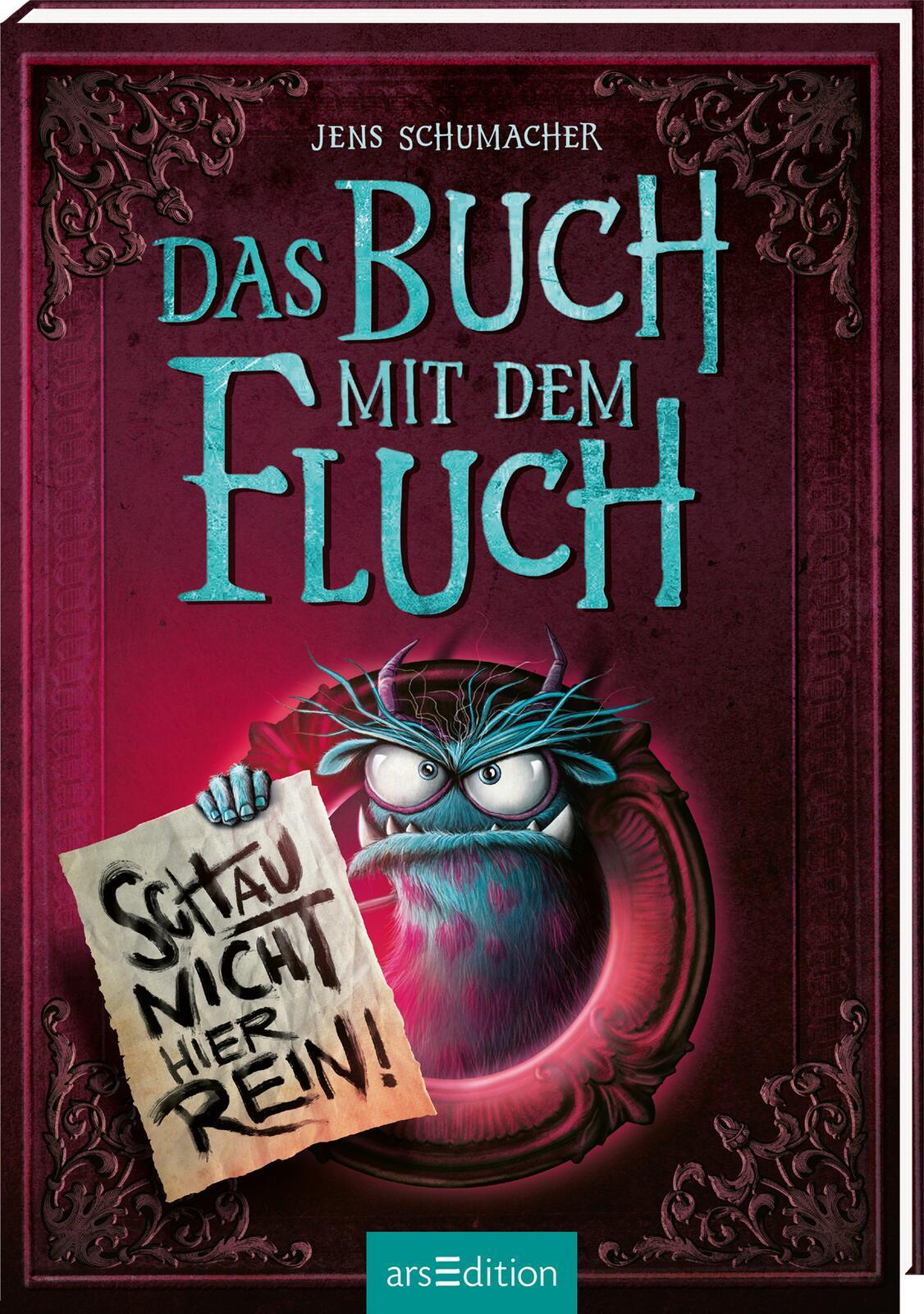 Vorderes Coverbild Das Buch mit dem Fluch - Schau nicht hier rein! (Das Buch mit dem Fluch 3)