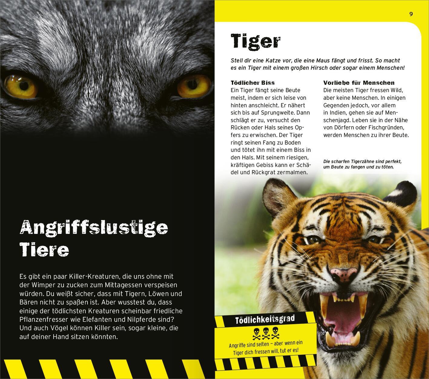 Beispielinhalt (Bild) Die 100 tödlichsten Dinge der Welt