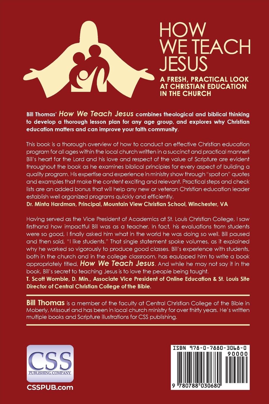 Rückseitencover How We Teach Jesus