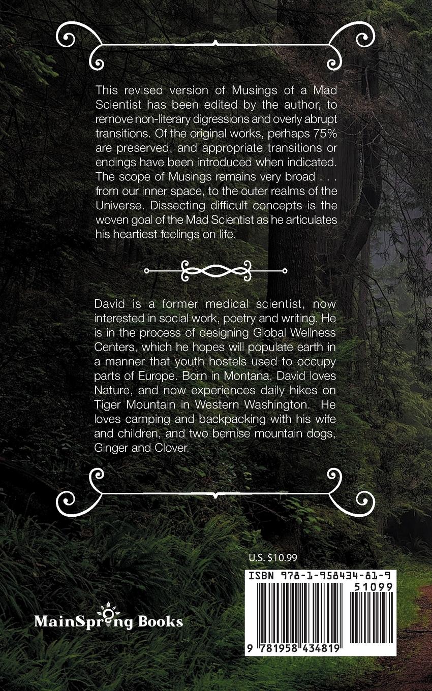 Rückseitencover Musings of a Mad Scientist
