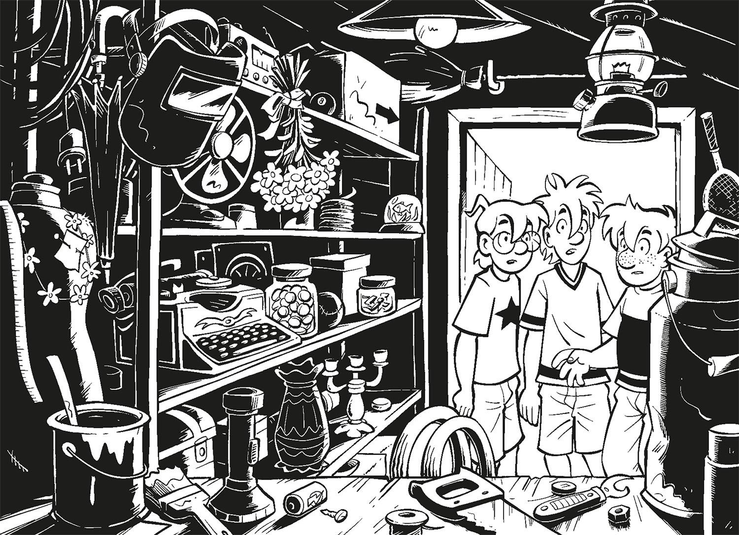 Beispielinhalt (Bild) Die drei ??? Kids, Das teuerste Buch aller Zeiten