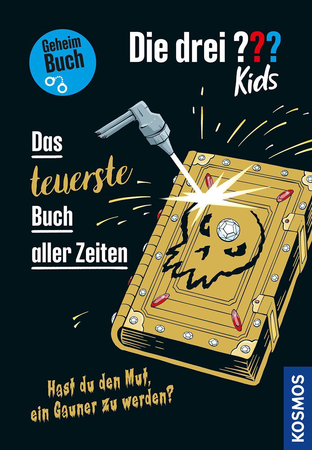 Vorderes Coverbild Die drei ??? Kids, Das teuerste Buch aller Zeiten
