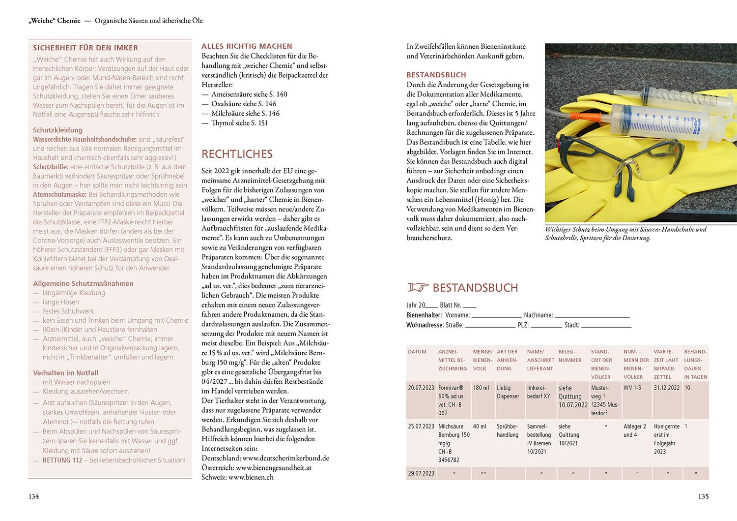 Beispielinhalt (Bild) Varroamilbe