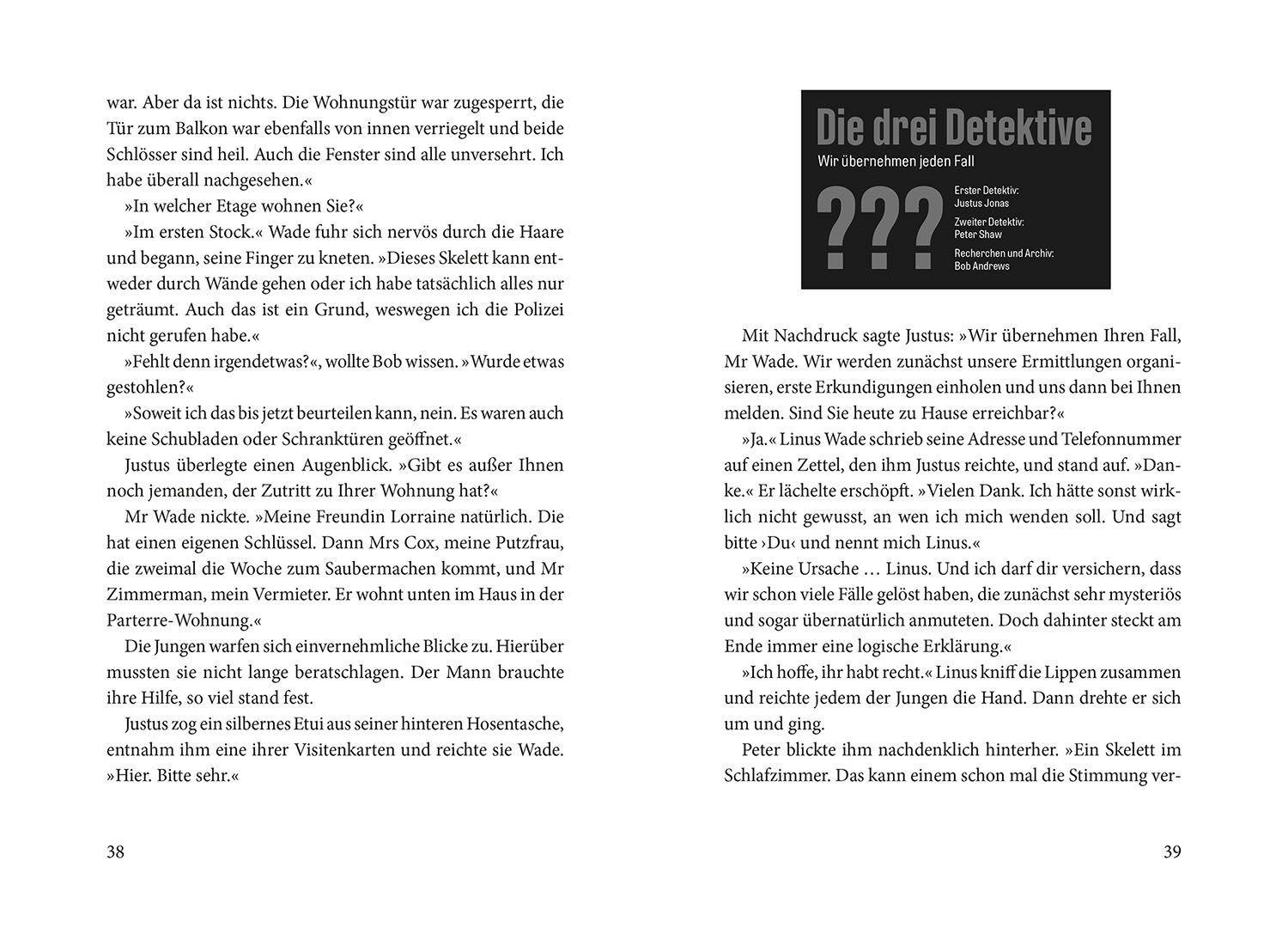 Beispielinhalt (Bild) Die drei ??? Der Tag der Toten