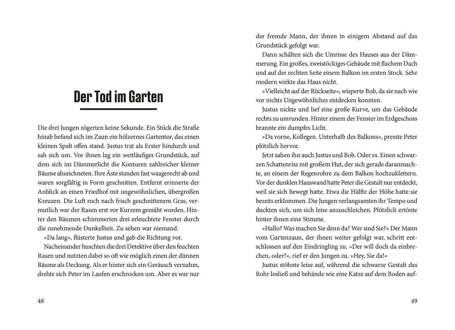 Beispielinhalt (Bild) Die drei ??? Der Tag der Toten