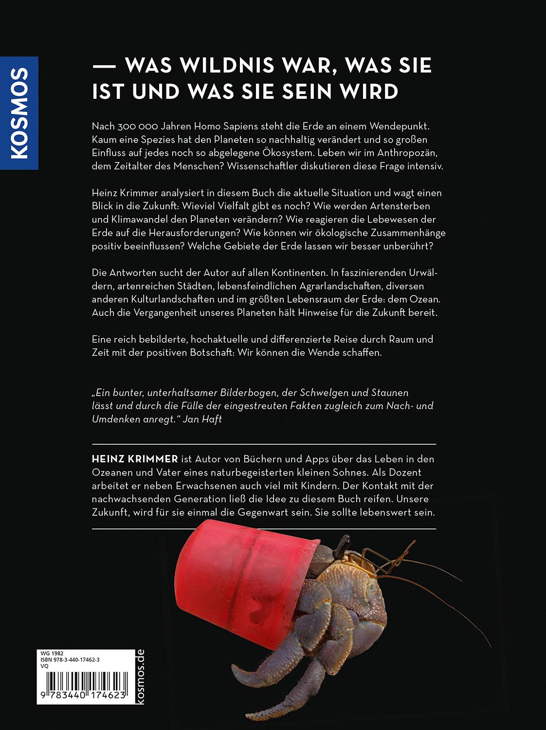 Rückseitencover Die Wildnis der Zukunft