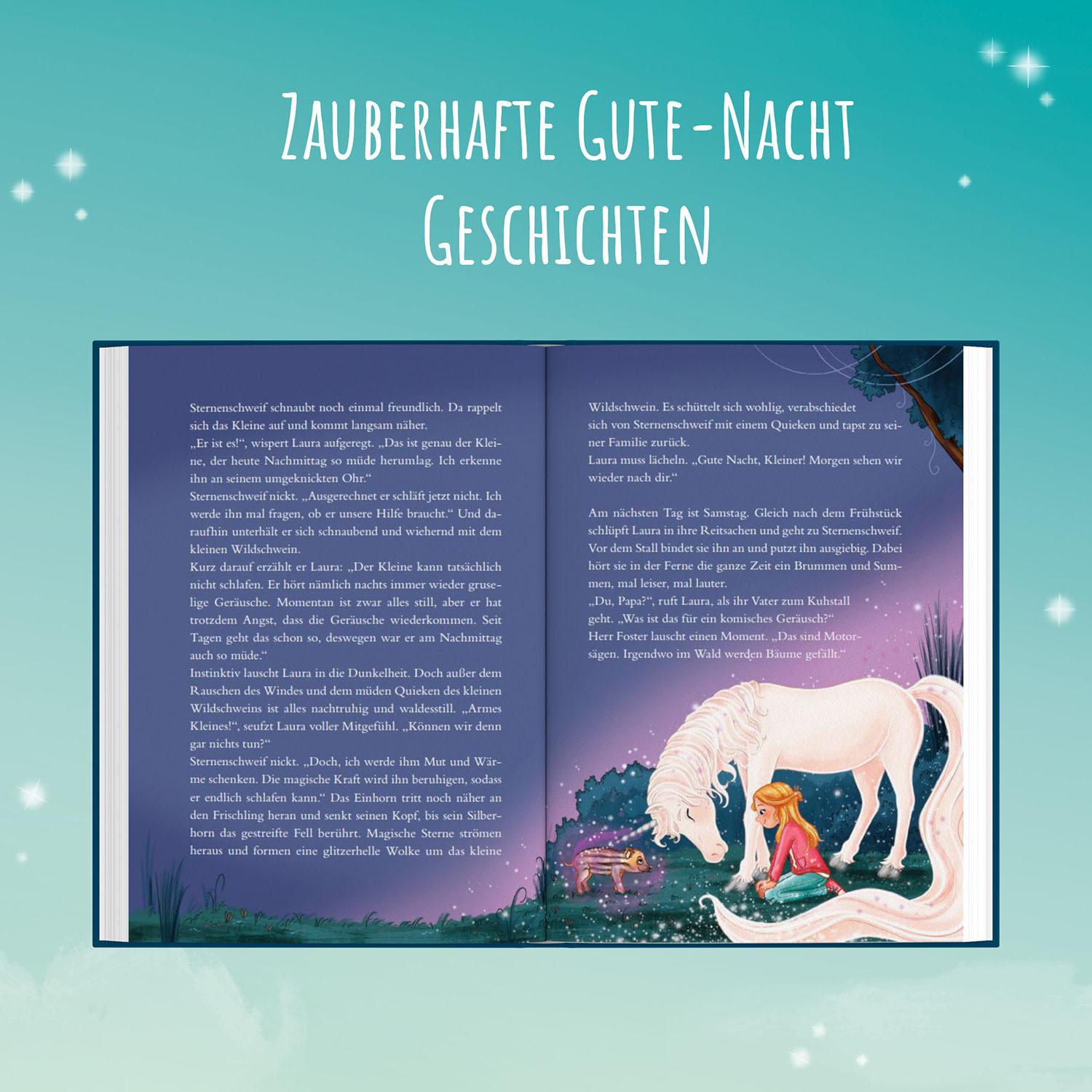 Beispielinhalt (Bild) Sternenschweif, Magische Gute-Nacht Geschichten
