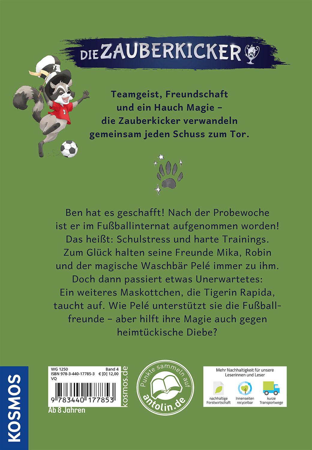 Rückseitencover Die Zauberkicker, 4, Foulspiel