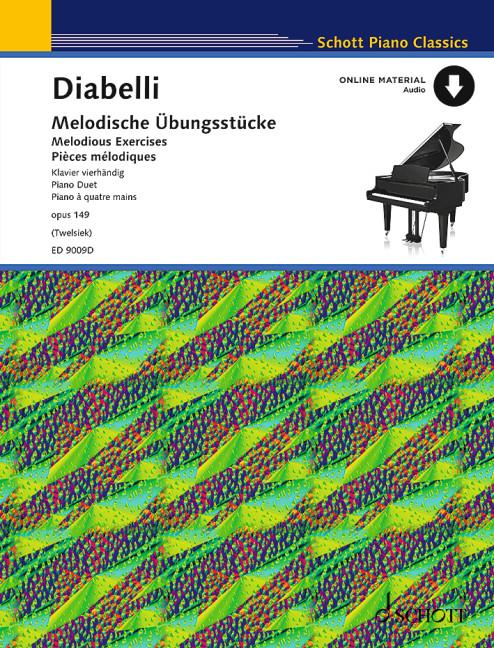 Vorderes Coverbild Melodische Übungsstücke
