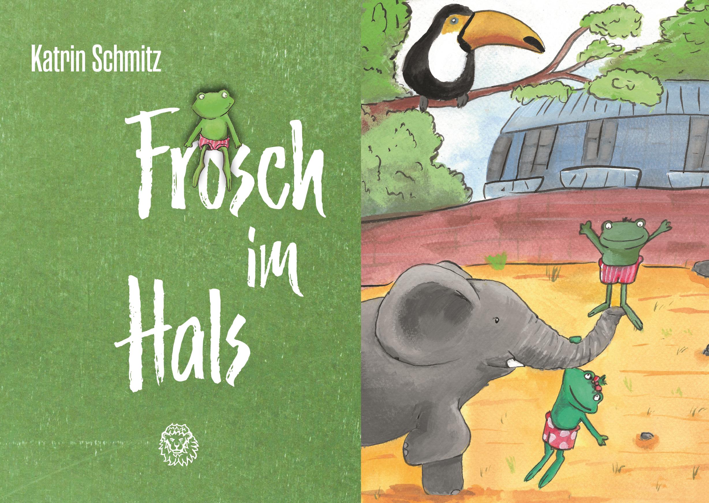 Vorderes Coverbild Frosch im Hals