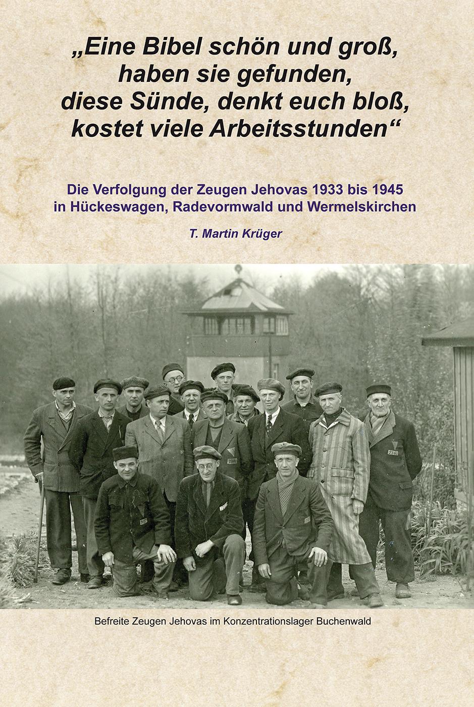 Vorderes Coverbild "Eine Bibel schön und groß, haben sie gefunden, diese Sünde, denkt euch bloß, kostet viele Arbeitsstunden"