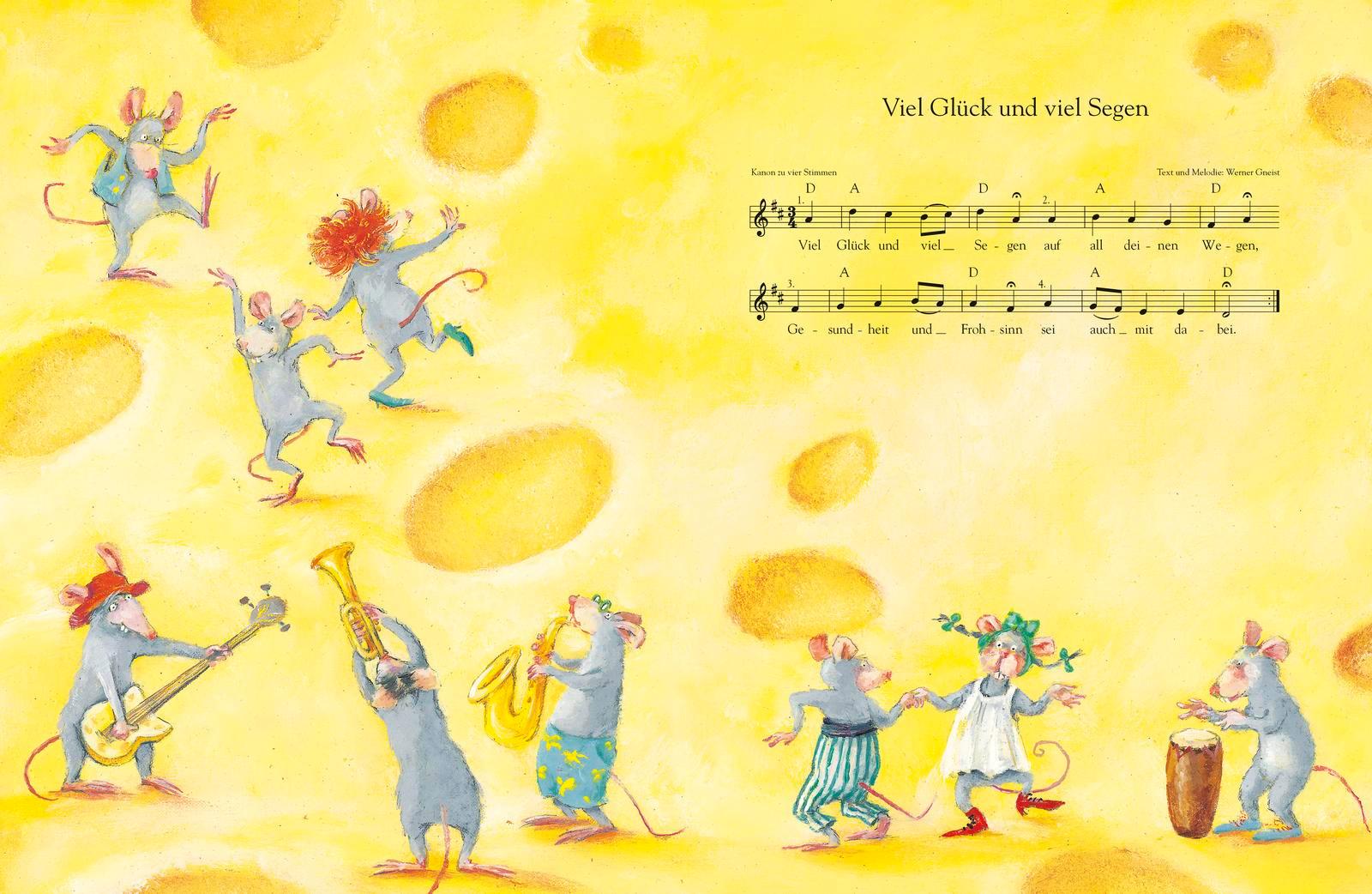 Beispielinhalt (Bild) Das Liederbuch