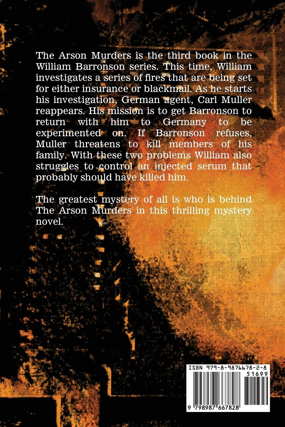 Rückseitencover The Arson Murders