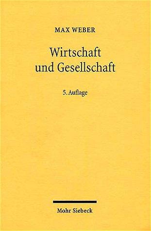 Vorderes Coverbild Wirtschaft und Gesellschaft