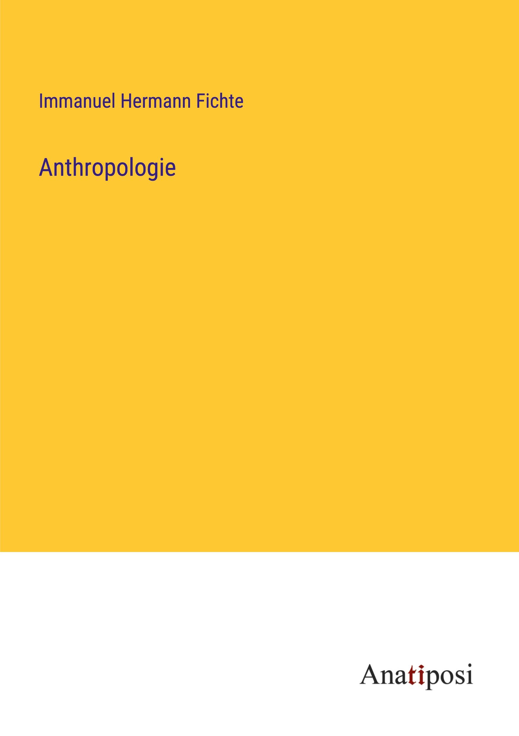 Vorderes Coverbild Anthropologie