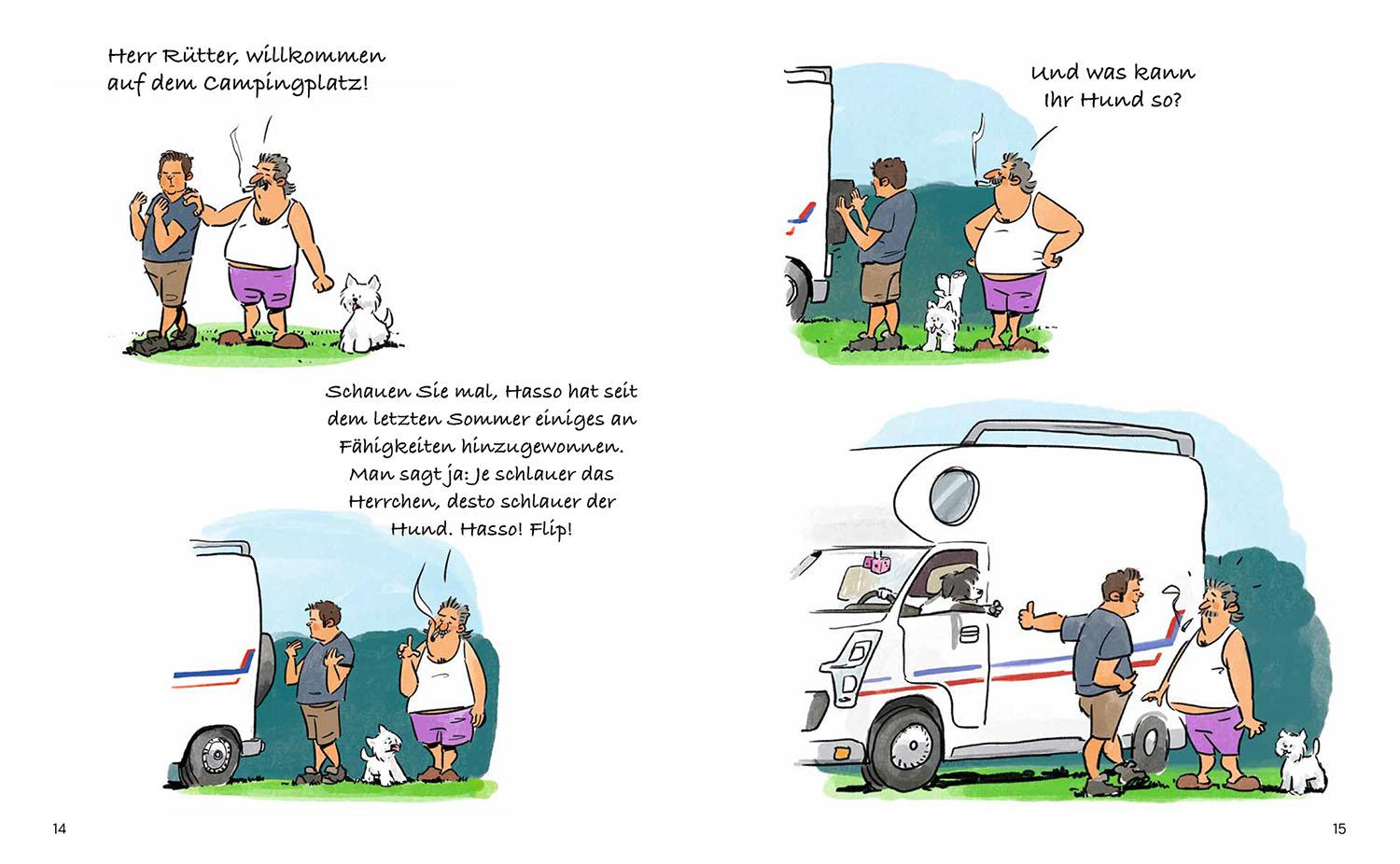 Beispielinhalt (Bild) Hundstage mit Martin Rütter