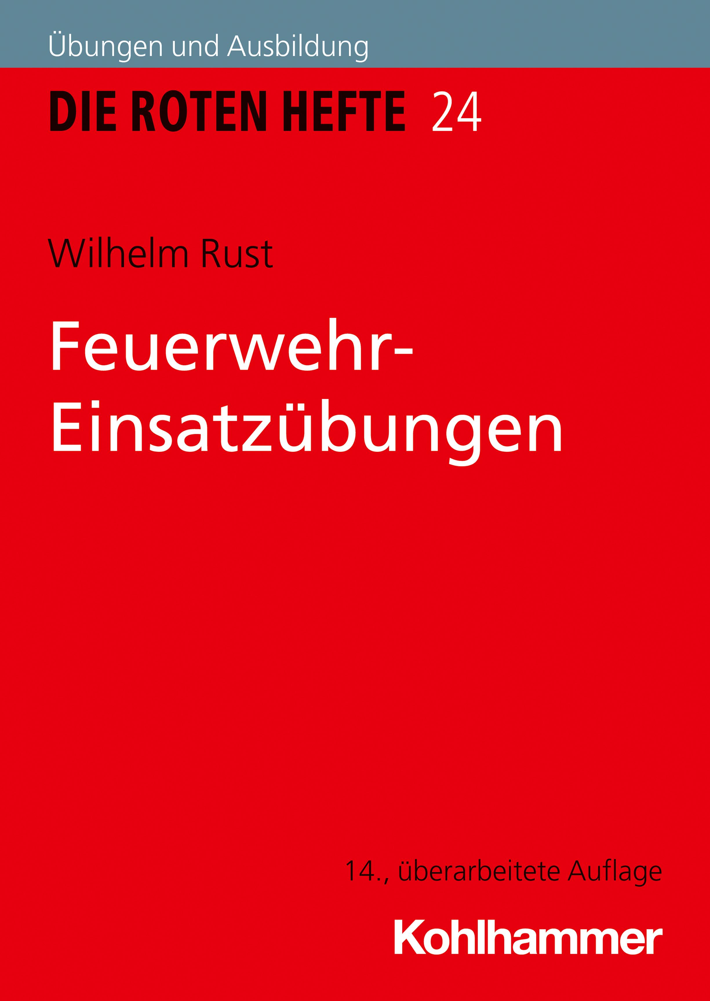 Vorderes Coverbild Feuerwehr-Einsatzübungen