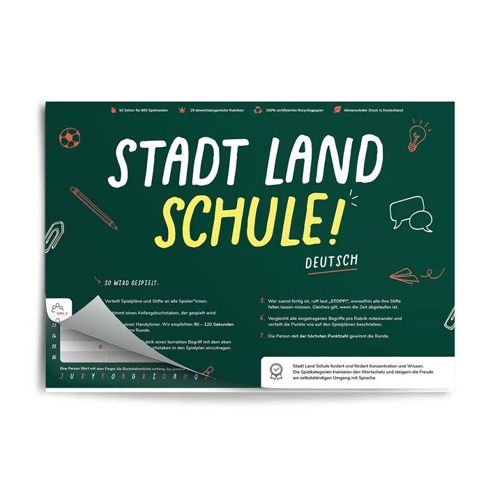 Vorderes Coverbild Simon & Jan - Stadt Land Schule - Deutsch