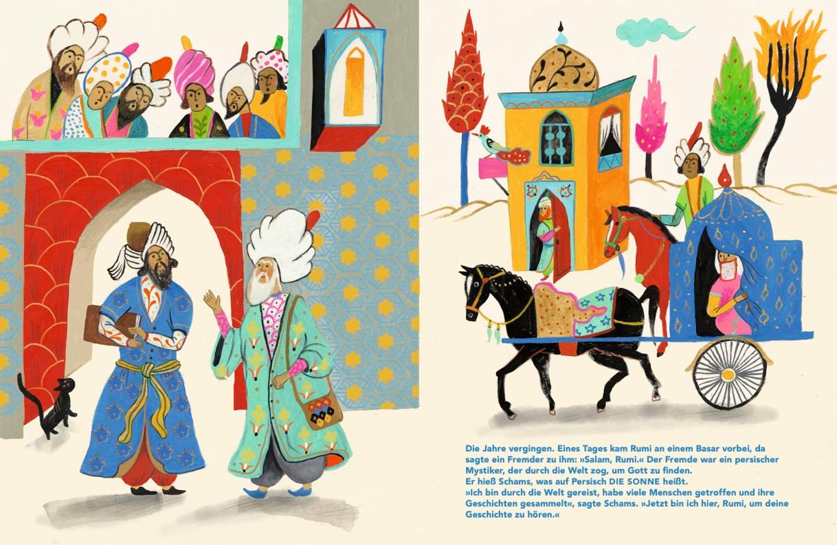 Beispielinhalt (Bild) Rumi. Dichter der Liebe