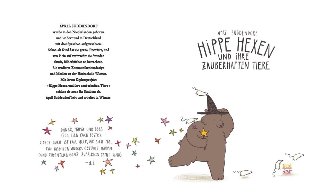 Beispielinhalt (Bild) Hippe Hexen und ihre zauberhaften Tiere