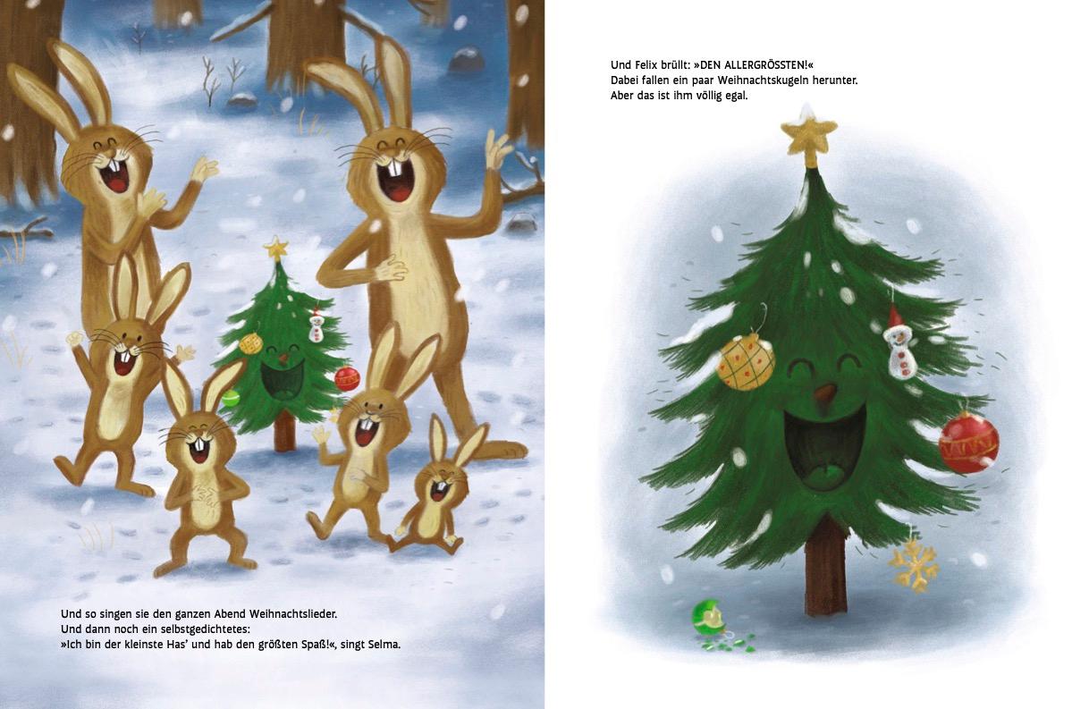 Beispielinhalt (Bild) Das Tännchen Felix