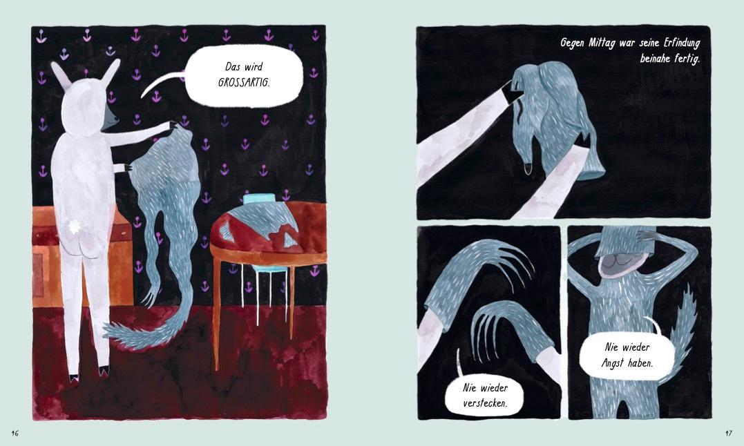 Beispielinhalt (Bild) Der Wolfspelz