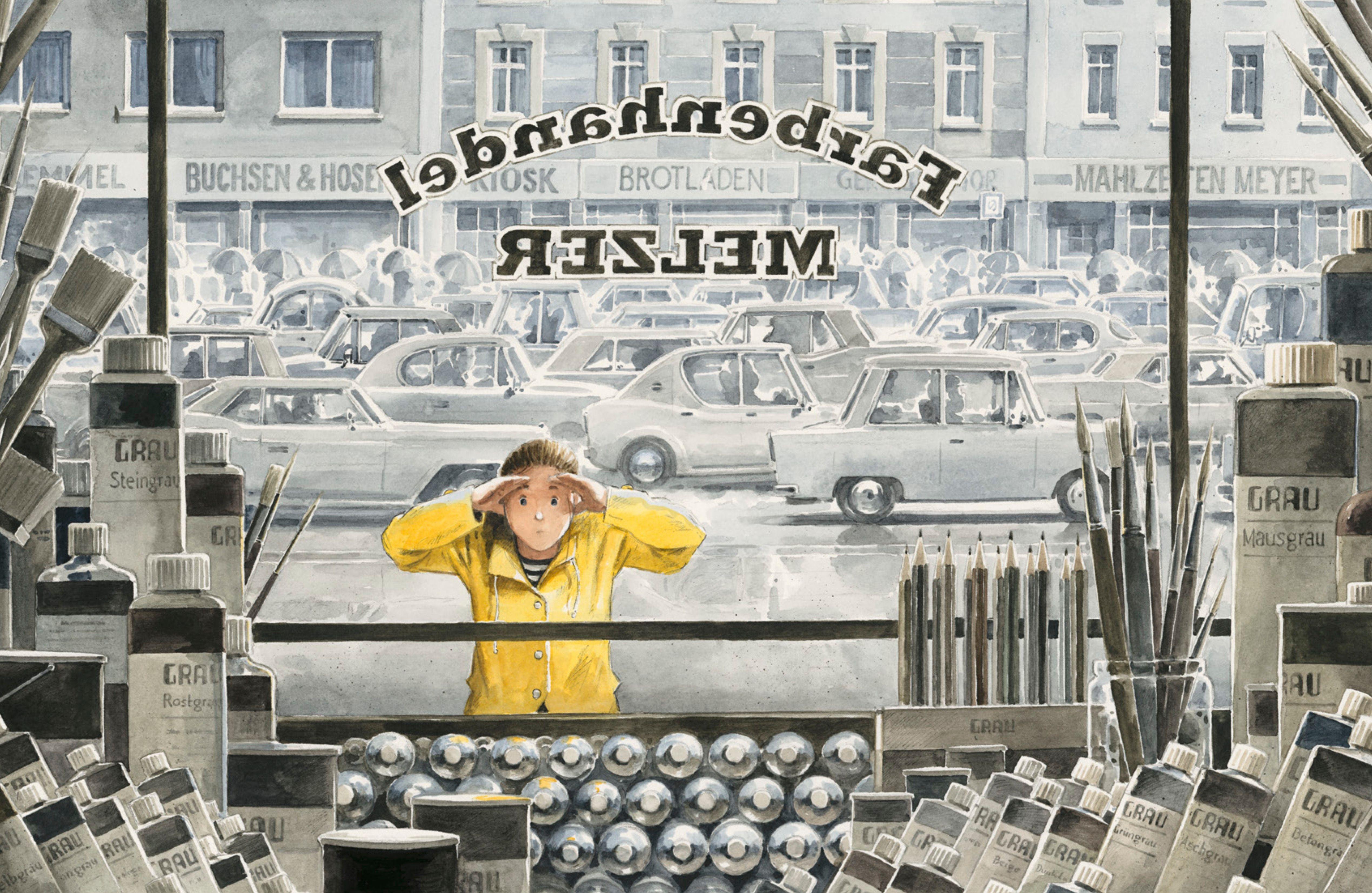 Beispielinhalt (Bild) Die graue Stadt