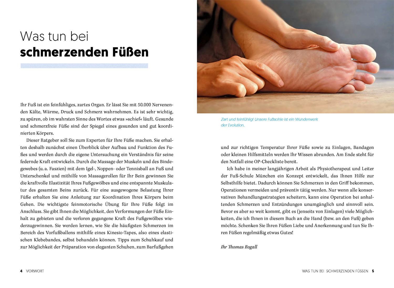 Beispielinhalt (Bild) Erste Hilfe für die Füße