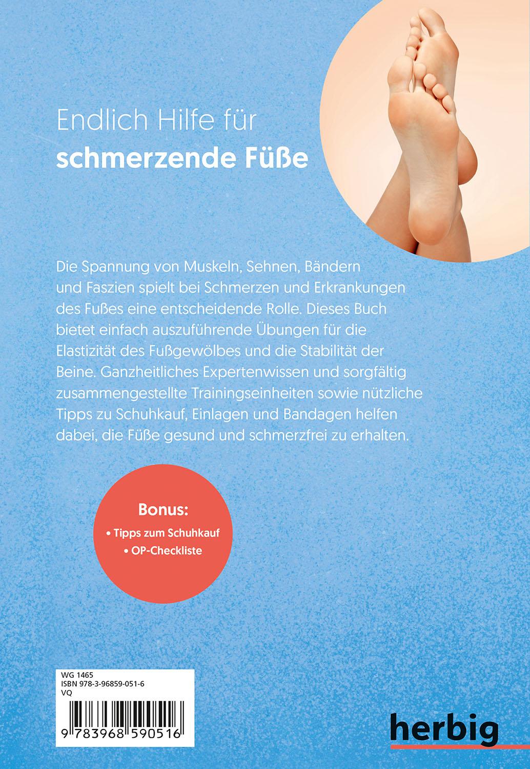 Rückseitencover Erste Hilfe für die Füße