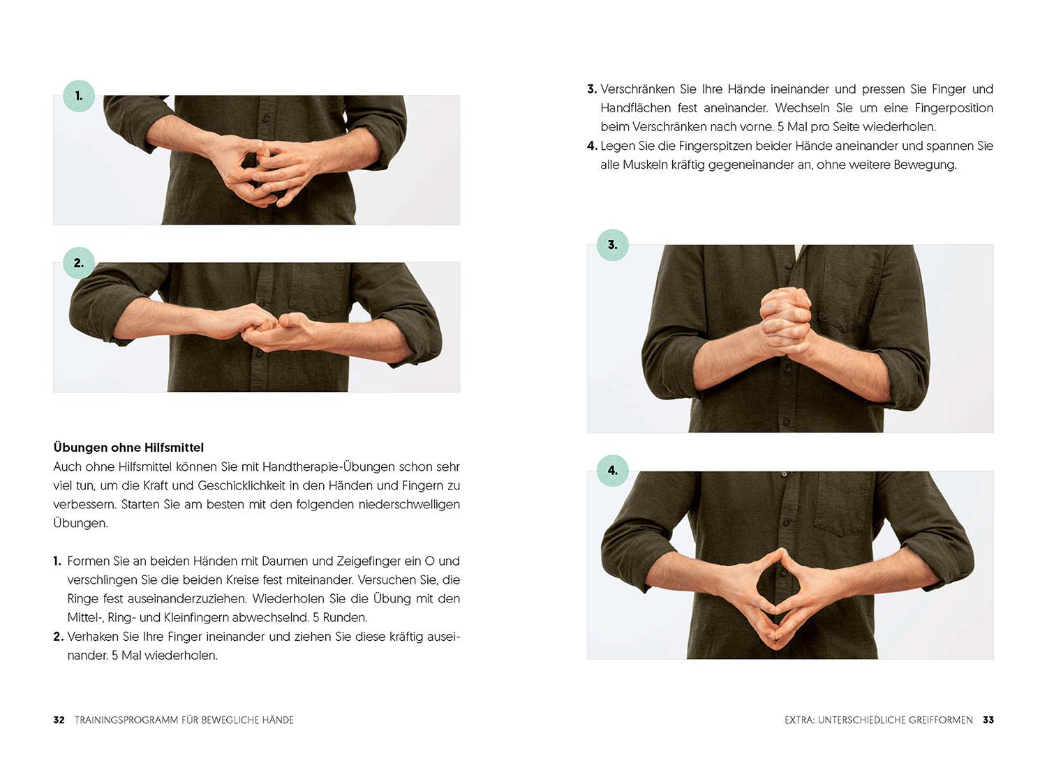 Beispielinhalt (Bild) Gesunde und starke Hände