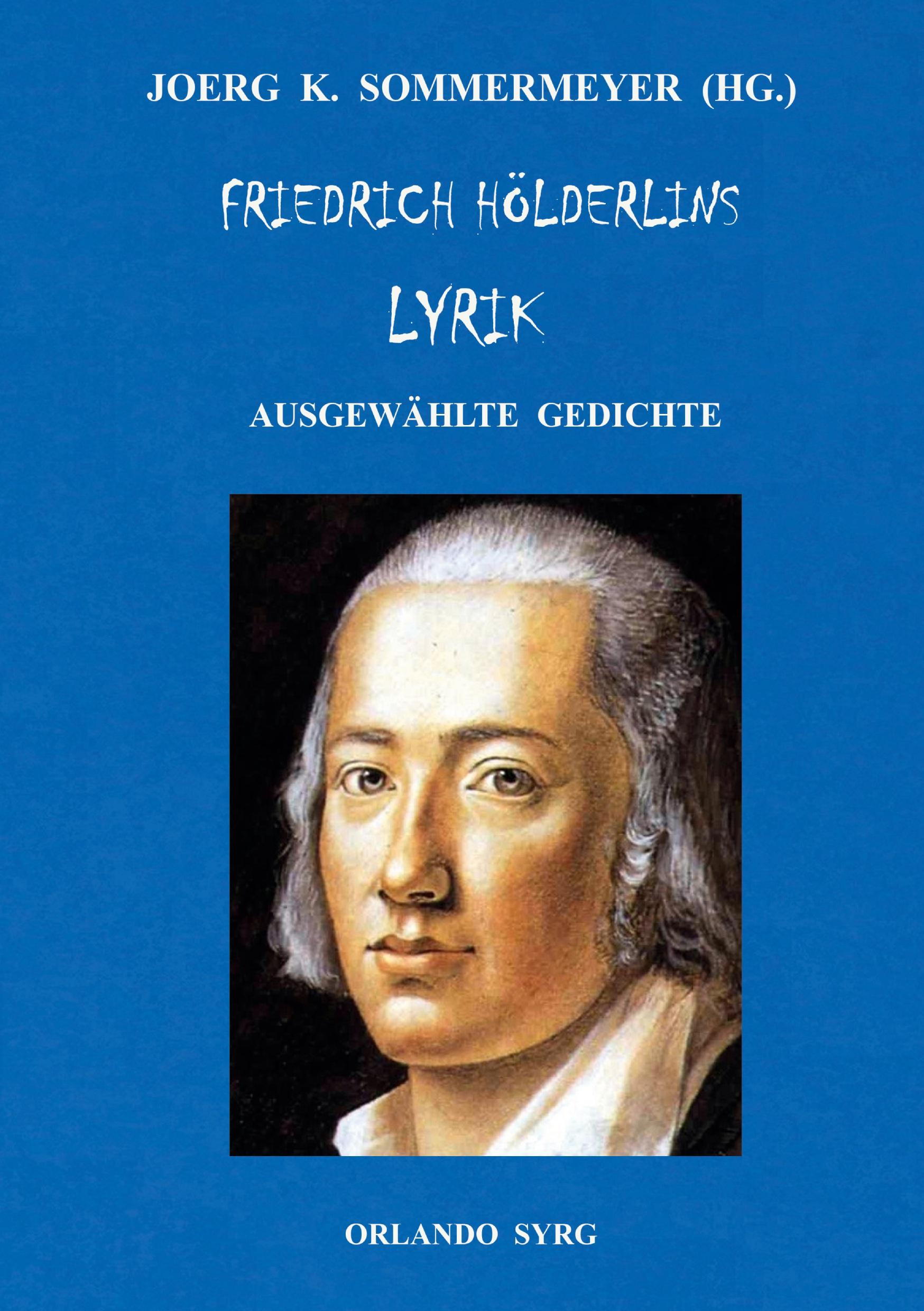 Vorderes Coverbild Friedrich Hölderlins Lyrik