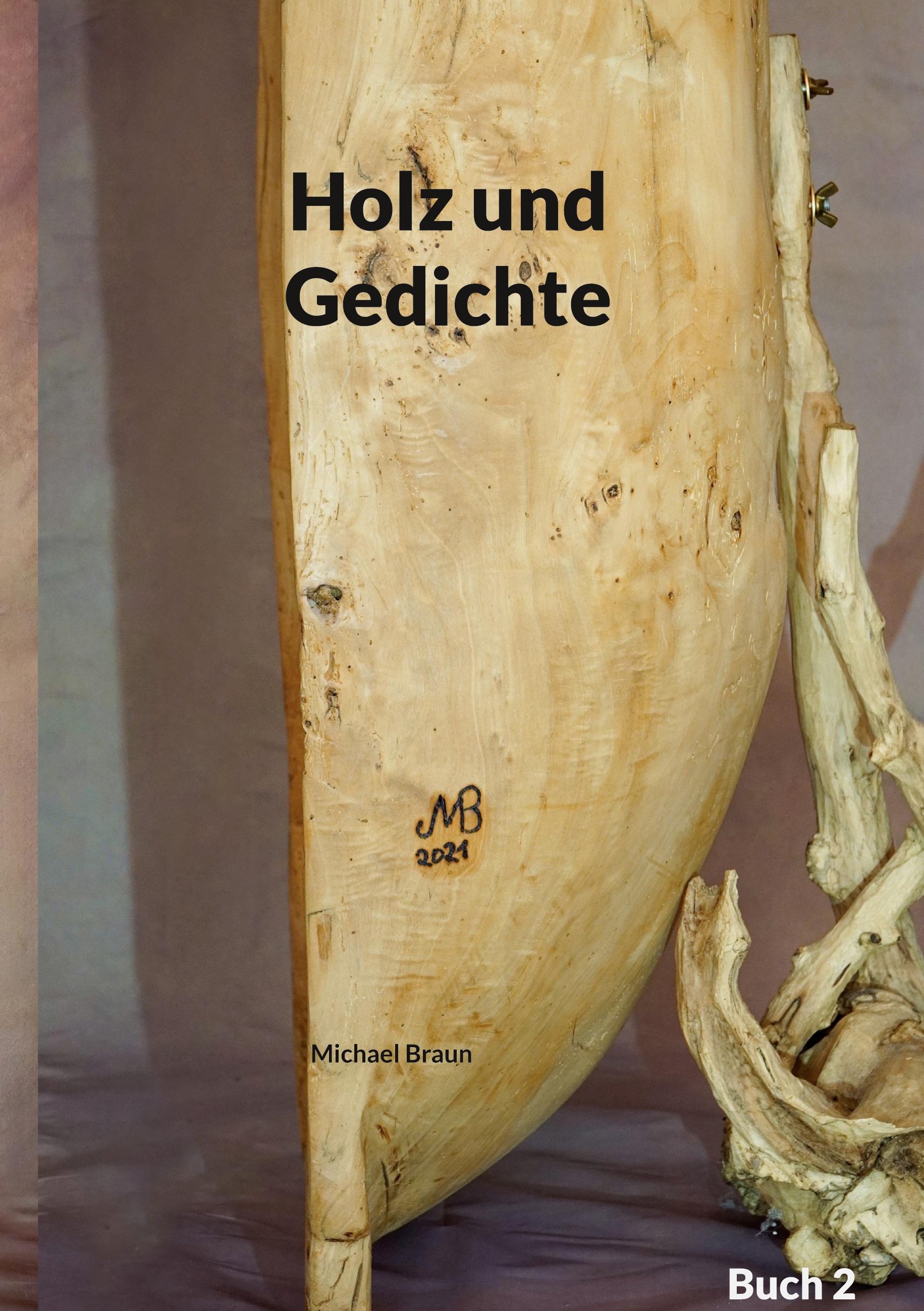 Vorderes Coverbild Holz und Gedichte