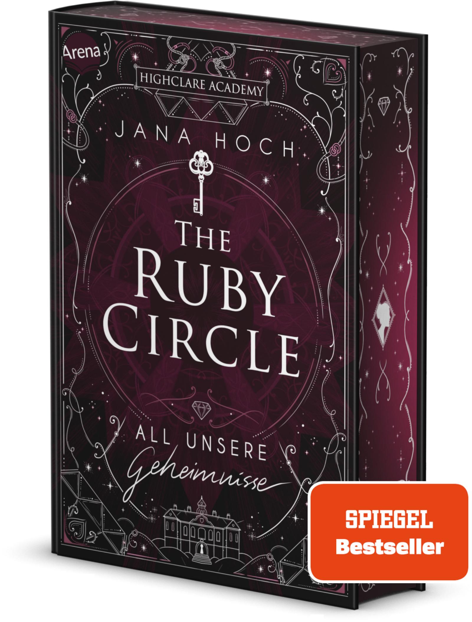Vorderes Coverbild The Ruby Circle (1). All unsere Geheimnisse