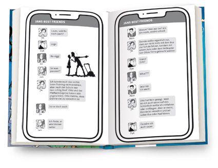 Beispielinhalt (Bild) Donnie & Jan - Ziemlich beste Brüder. Angriff der Gangster-Kühe