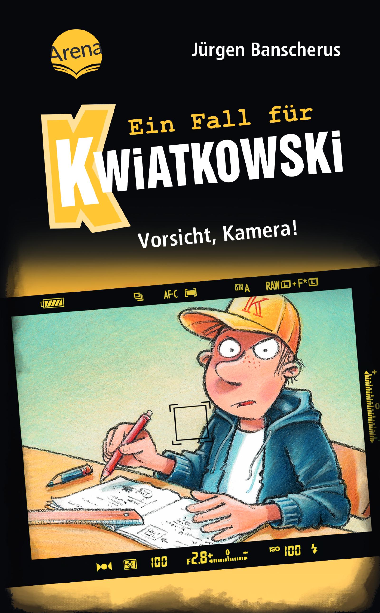 Vorderes Coverbild Ein Fall für Kwiatkowski (31). Vorsicht, Kamera!