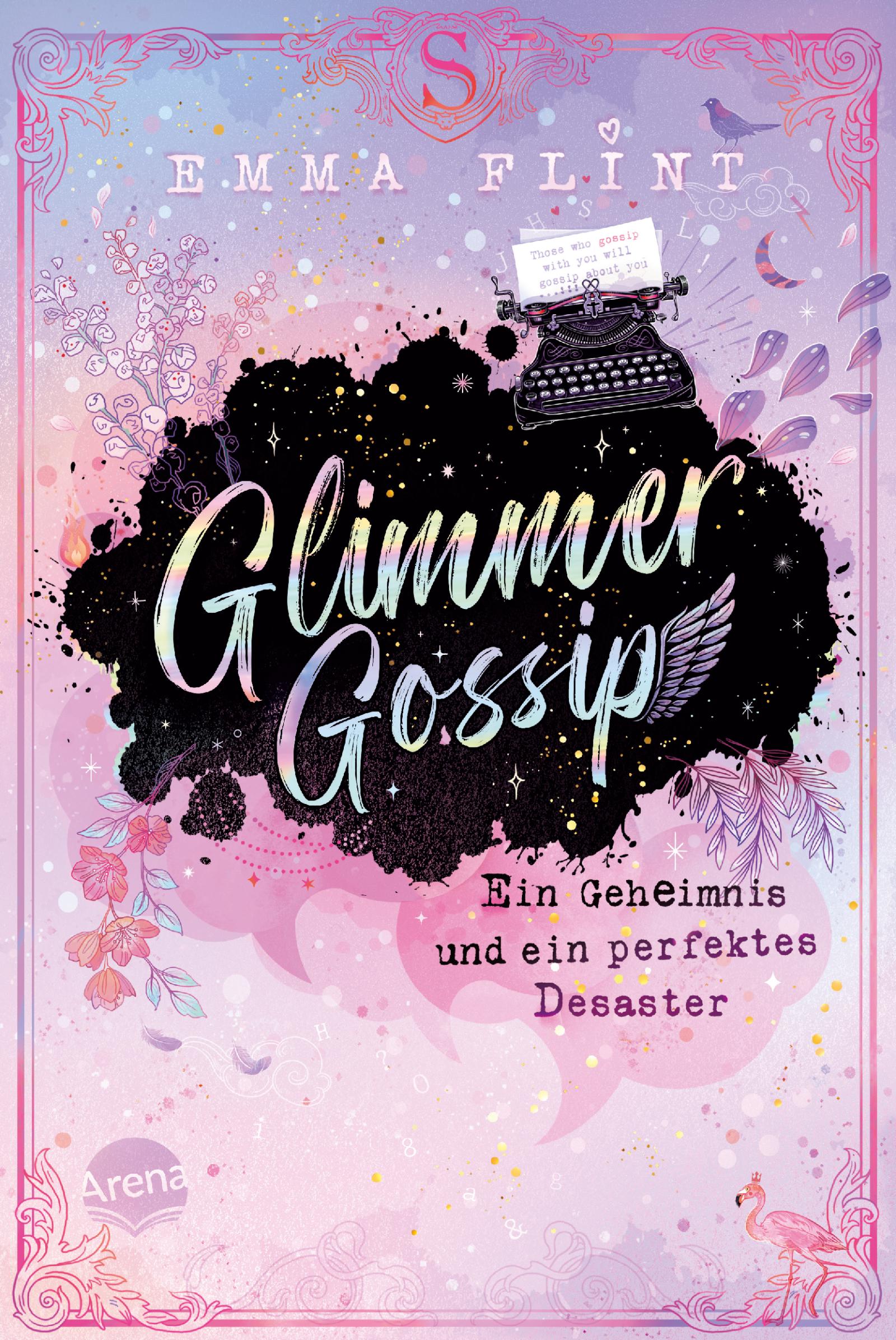 Vorderes Coverbild Glimmer Gossip (1). Ein Geheimnis und ein perfektes Desaster