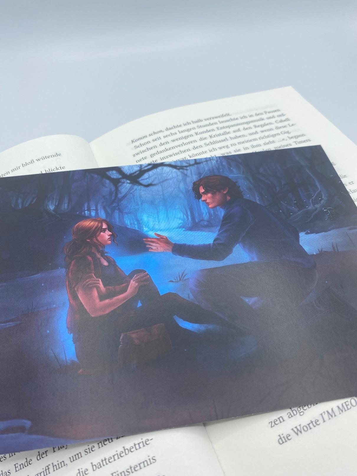 Beispielinhalt (Bild) Silver in the Bone. Brich den Fluch, bevor der Fluch dich bricht (Die Hollower-Saga 1)