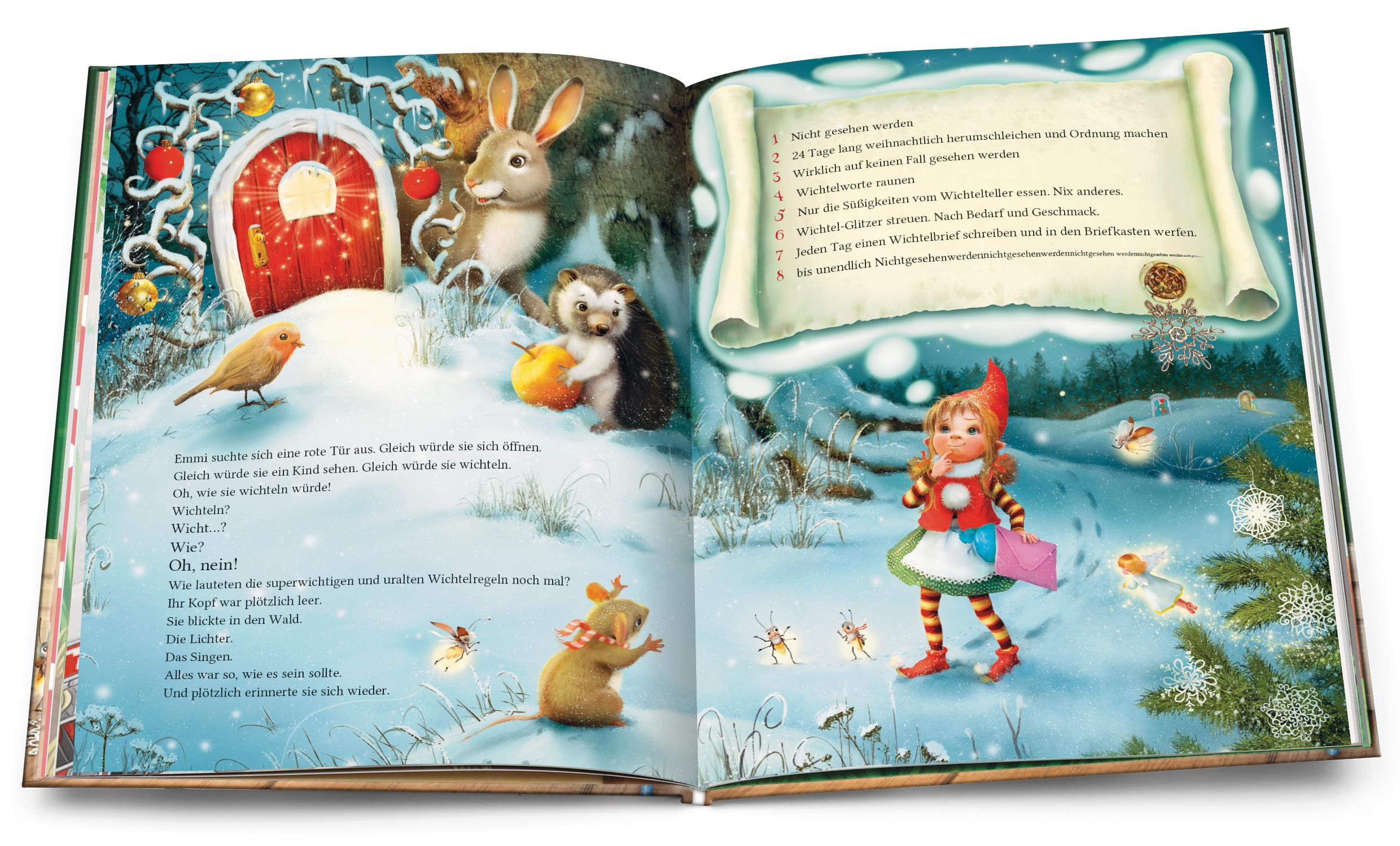 Beispielinhalt (Bild) Die verwunschene Wichteltür