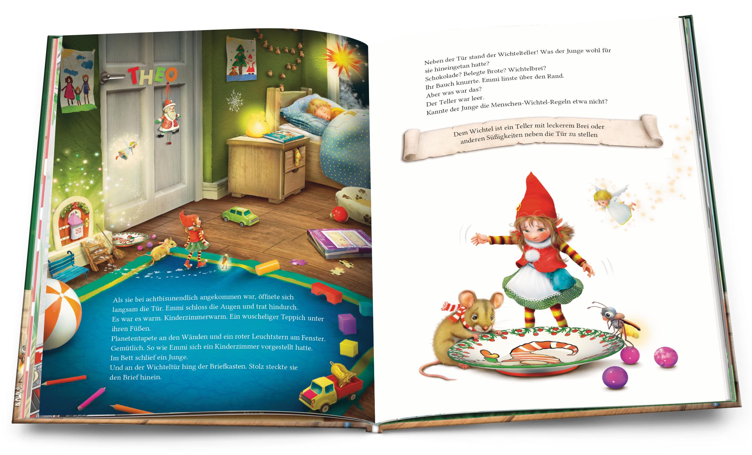 Beispielinhalt (Bild) Die verwunschene Wichteltür