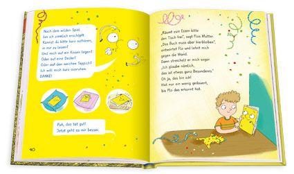 Beispielinhalt (Bild) Ich bin (d)ein Buch, wickle mich aus! Vorsicht: Hier spinnt ein Buch (3)