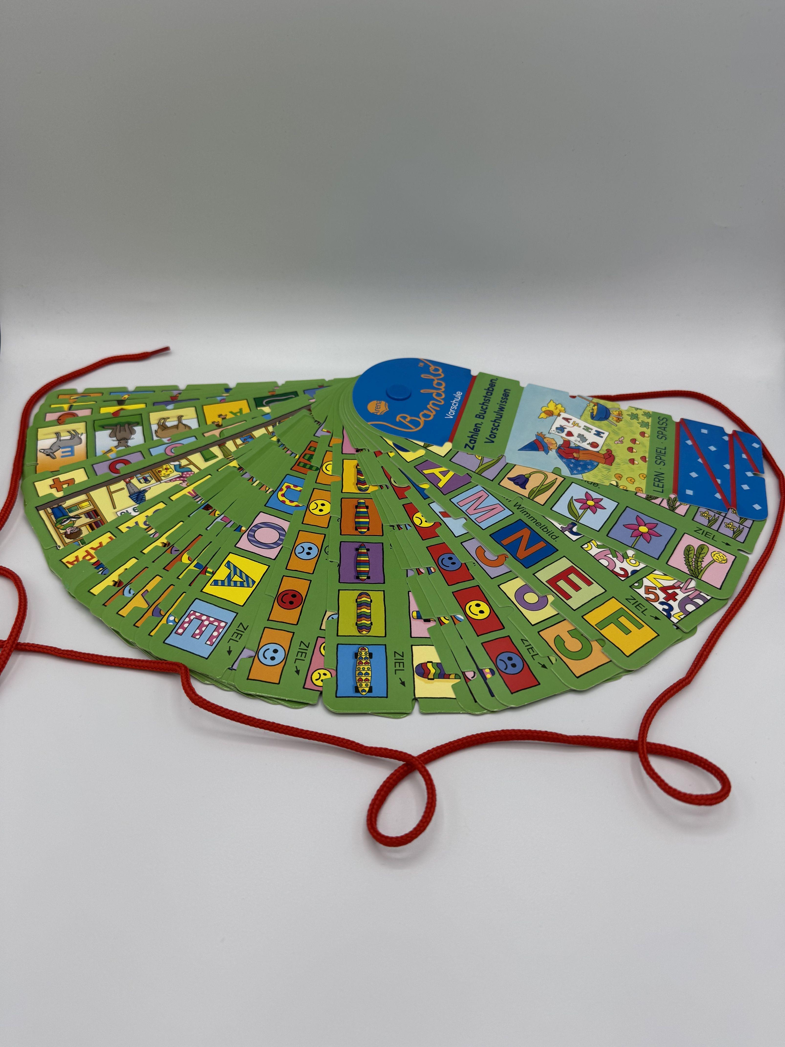 Beispielinhalt (Bild) Bandolo. Zahlen, Buchstaben, Vorschulwissen